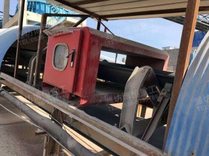 鋼絲皮帶金屬探測儀使用現場